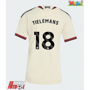 Manchester United Youri Tielemans #18 Tercera Equipación Mujer 2026-27 Manga Corta